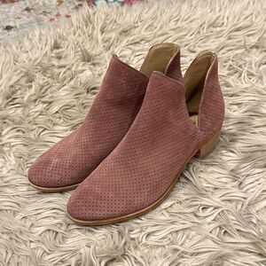 Lucky brand leather boots size 8